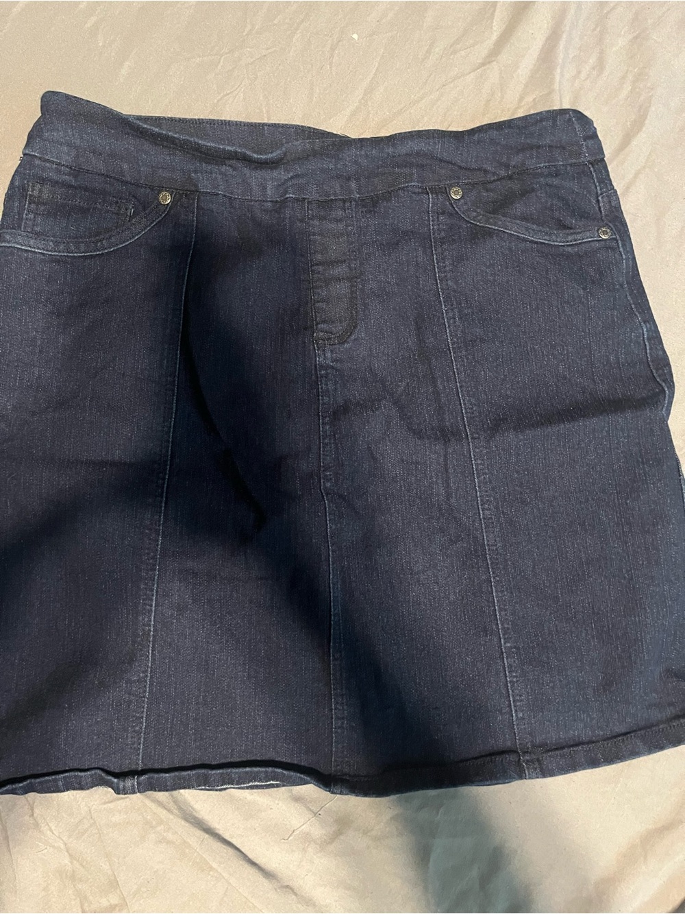 Women’s Dark Indigo Denim Skort